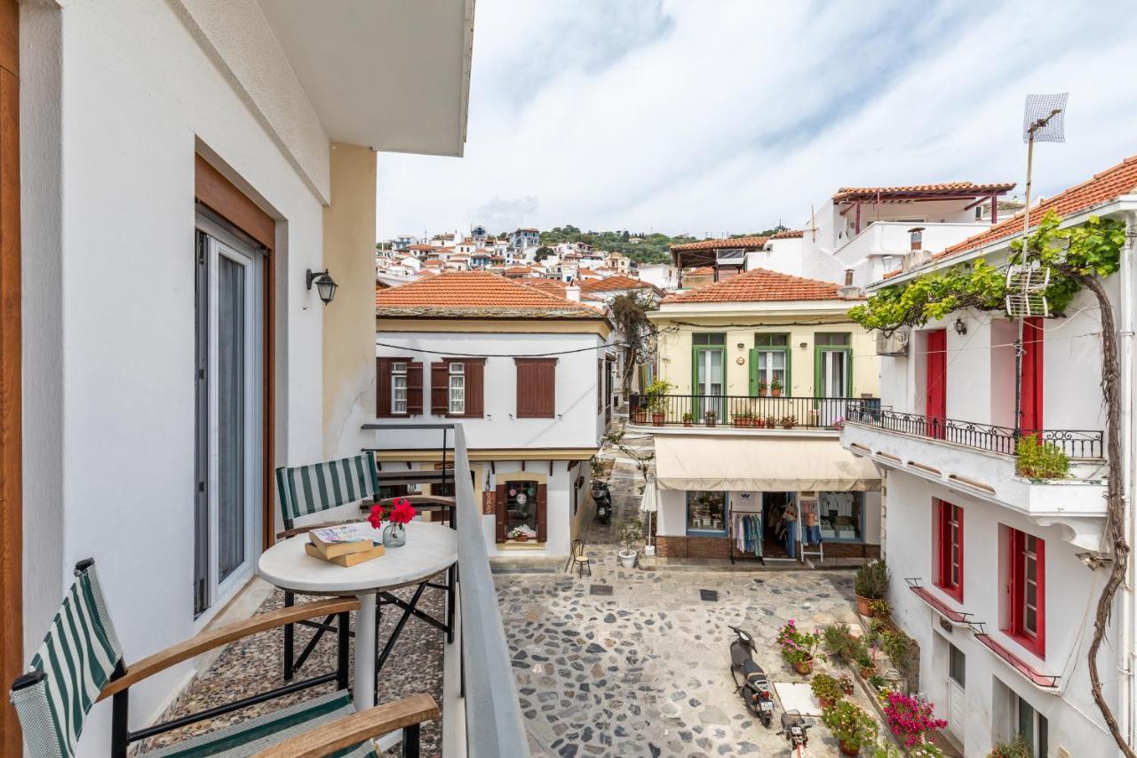 Maria'S House Apartment Bandar Skopelos Luaran gambar